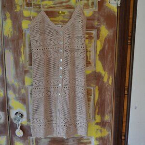 Juniors Hippie Rose sweater dress